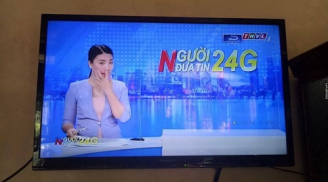 Choáng với hành động ngoáy mũi của nữ MC Việt trên truyền hình
