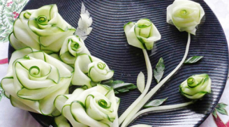 5 tuyệt chiêu cắt tỉa hoa siêu đẹp cho mâm cỗ Tết