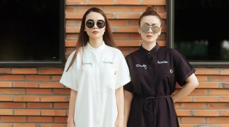 Cặp chị em sành điệu nhất Việt Nam mách cách che bụng mỡ hiệu quả từ váy áo giá rẻ