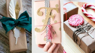 12 Tuyệt chiêu gói quà đơn giản siêu đẹp cho Giáng sinh