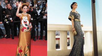 Ngắm lại những trang phục giúp Lý Nhã Kỳ và Angela Phương Trinh tỏa sáng ở Cannes 2016
