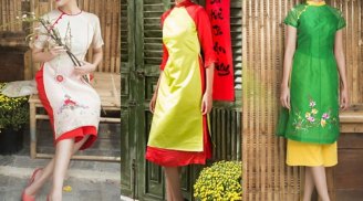 Xu hướng thời trang hot dịp Tết: Diện áo dài cách tân đẹp như siêu mẫu Thanh Hằng