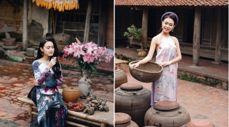 Mỹ nhân học giỏi nhất Hoa hậu Việt Nam 2016 gợi cảm giữa mùa Xuân