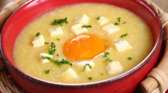 Nấu cháo trứng gà thơm ngon, bổ dưỡng cho bữa sáng hấp dẫn tất cả mọi người