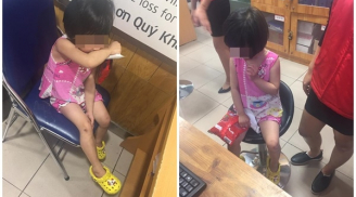 Phẫn nộ: Bé gái bị mẹ mắng chửi, đánh bầm dập, bỏ lại siêu thị vì lỡ làm mất gói kẹo