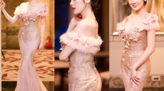 'Đụng hàng' Elly Trần, Á hậu Tú Anh vẫn đẹp lộng lẫy như công chúa
