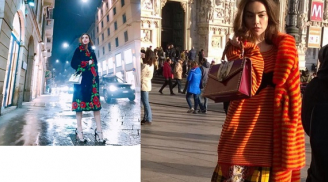 Sang Milan khoe sành điệu, Hà Hồ diện trang phục đáng giá bao nhiêu tiền?