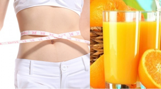 Bạn chỉ cần uống nước cam kiểu này liên tục trong 1 tuần sẽ giảm cân nhanh hơn hút mỡ