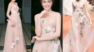 Hoa hậu Sella Trương diện đầm công chúa lộng lẫy quyến rũ 'lấn át' Lan Khuê
