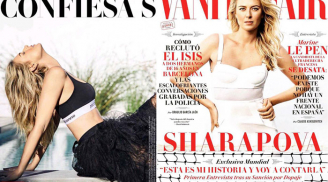 Sắp trở lại thi đấu, Maria Sharapova lại đẹp hút hồn trên tạp chí