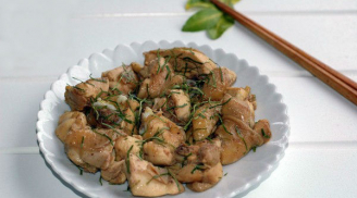 Làm món thịt gà rang lá chanh thơm ngon trọn vị, ai ăn cũng mê mẩn