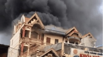 Cháy lớn ở Hưng Yên, nghi đốt nhà do mâu thuẫn nợ nần tiền bạc