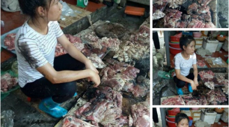Vụ người bán thịt lợn giá rẻ bị ném chất thải: Luật sư nói 'Có thể xử lý hình sự'