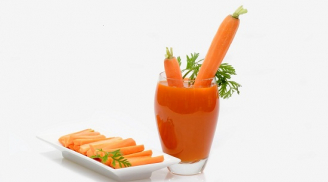2 cách làm sinh tố cà rốt thơm ngon, miễn chê lại đặc biệt an toàn cho sức khỏe