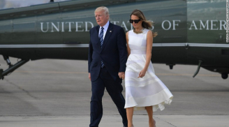 Đệ nhất phu nhân Melania Trump liên tục gây sốt vì gu thời trang quá đẹp khi công du nước ngoài