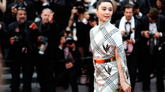 Diện váy choàng 'kín cổng cao tường', Phạm Băng Băng vẫn đẹp hút hồn tại Cannes 2017