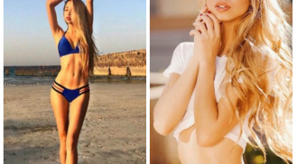 Mỹ nhân Nga khoe dáng chuẩn và đôi chân dài gợi cảm làm 'khuynh đảo' Dubai