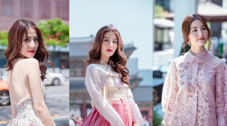 Diễm My 9x đẹp mê hồn trên đường phố Seoul với 3 bộ váy thời thượng đầy gợi cảm