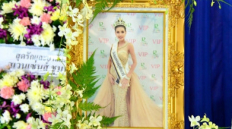 Xót xa lễ tang không có mặt bố mẹ của Hoa hậu Thái Lan 19 tuổi qua đời sau tai nạn thảm khốc