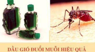 Đảm bảo nhà bạn không thấy ‘bóng dáng’ con muỗi nào chỉ với dầu gió