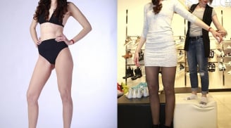 Sửng sốt với vẻ đẹp của người mẫu có đôi chân dài nhất thế giới?