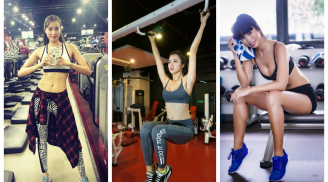 'Đổ mồ hôi' khi ngắm thân hình nóng bỏng của các mỹ nhân Việt trong phòng tập gym