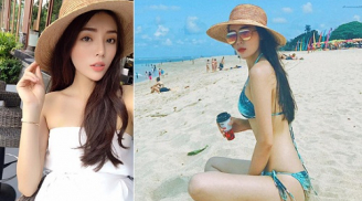 Hoa hậu Kỳ Duyên lột xác, sang chảnh với bikini tại đảo Bali
