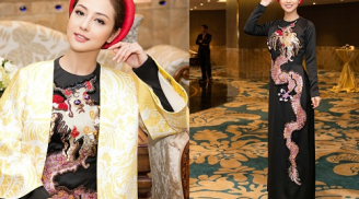 Làm MC Jennifer Phạm cũng diện váy áo trăm triệu