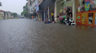Dự báo thời tiết 18/7: Bắc Bộ mưa lớn diện rộng, cảnh báo một số tuyến phố ở Hà Nội tiếp tục ngập sâu