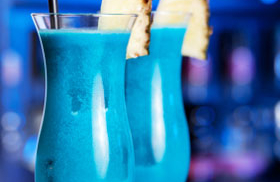 Hướng dẫn cách pha chế cocktail: Blue Hawaiian