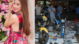 Sự thật ít ai ngờ đằng sau việc quán trà sữa của Hoa hậu Phạm Hương bị ném mắm tôm, tạt sơn?
