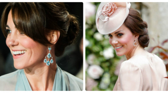 Cận cảnh những món trang sức tinh tế của công nương Kate Middleton