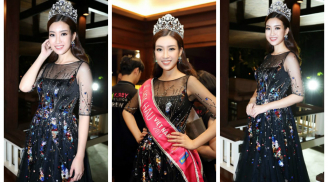 Đọ sắc cùng dàn hoa hậu thế giới, Hoa hậu Đỗ Mỹ Linh lại mắc lỗi trang phục như thế này!