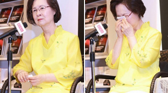 Nhà văn Quỳnh Dao bật khóc tủi hổ khi bị con chồng hắt hủi ở tuổi xế chiều