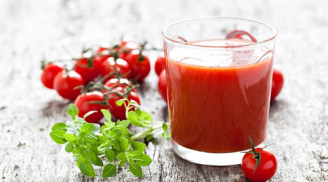 Mách các mẹ cách làm sinh tố cà chua bi bổ dưỡng cho trẻ