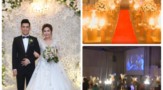 Hé lộ những hình ảnh xa hoa lộng lẫy nhất trong đám cưới tiền tỷ của chồng cũ Phi Thanh Vân