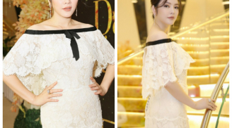 Cận cảnh chiếc váy tiền tỷ Lý Nhã Kỳ mặc lại sau khi diện ở Cannes 2013