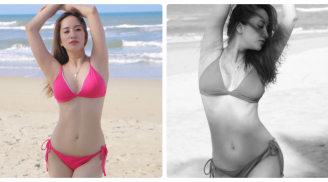 'Gái một con' U40 Khánh Thi khoe thân hình nóng bỏng với bikini lộ điểm xấu bất thường trên cơ thể!