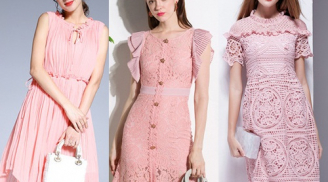 Xuống phố cuốn hút mọi ánh nhìn vói BST đầm màu hồng dễ thương, siêu xinh