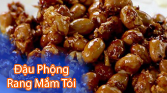 Hướng dẫn cách làm món đậu phộng rang mắm tỏi cho ông xã