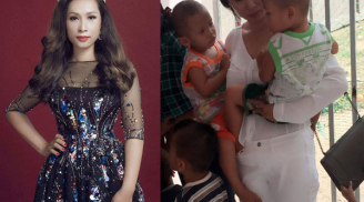 Hoa hậu Hạnh Lê tặng quà Trung thu cho trẻ em mồ côi sau đăng quang