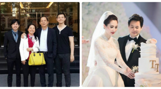 Em trai thiếu gia Trung Tín nói điều gì với Hoa hậu Đặng Thu Thảo trong lễ cưới?