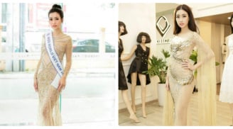 Chuẩn bị thi Hoa hậu thế giới, Hoa hậu Mỹ Linh vẫn lộ 'vong một nhỏ' khi nghiện diện kiểu trang phục này!