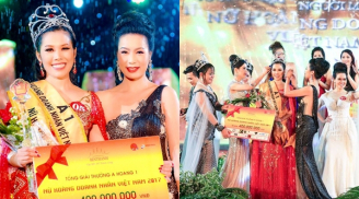 ‘Người đẹp Vĩnh Phúc’ Nguyễn Thụy Oanh xuất sắc đăng quang Á Hoàng Doanh Nhân Việt Nam 2017