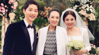 Công ty chồng bị nghi livestream 'lậu' đám cưới, Chương Tử Di bất ngờ nói điều này với vợ chồng Song Hye Kyo