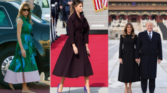 Ngỡ ngàng trang phục hàng hiệu tiền tỷ của Đệ nhất phu nhân Melania Trump trong chuyến công du Châu Á
