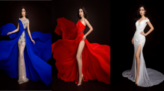 Ngỡ ngàng 3 chiếc váy dạ hội đẹp ngẩn ngơ 'giúp' Mỹ Linh chinh chiến ở Hoa hậu Thế giới