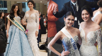 Chỉ đi cổ vũ Thùy Dung, Á hậu Thanh Tú vô tình 'đè bẹp' nhan sắc Hoa hậu Quốc tế khi đọ sắc