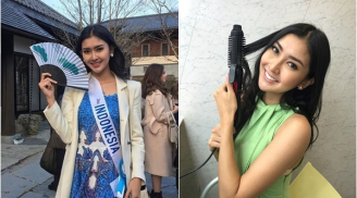 Ngẩn ngơ nhan sắc đời thường đẹp đến mê hồn của Tân Hoa hậu Quốc tế 2017!