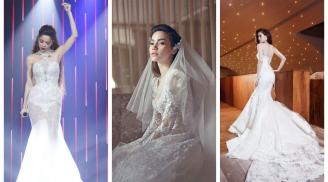 Diện váy cưới nhiều lần, Hồ Ngọc Hà có là cô dâu đúng nghĩa khi công khai mối quan hệ với Kim Lý?